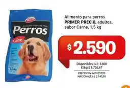 Cooperativa Obrera Primer - alimento completo para perros oferta