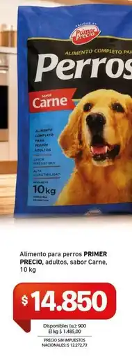 Cooperativa Obrera Primer precio - alimento para perros oferta