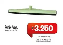 Cooperativa Obrera Primer precio - secador de piso oferta