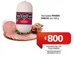 Cooperativa Obrera Primer - mortadela oferta