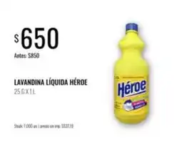 Supermercados Tadicor Lavandina líquida oferta