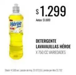Supermercados Tadicor Detergente lavavajillas oferta