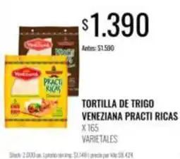 Supermercados Tadicor Veneziana - tortilla de trigo practi ricas oferta