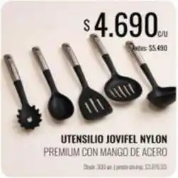 Supermercados Tadicor Premium - utensilio jovifel nylon premium con mango de acero oferta