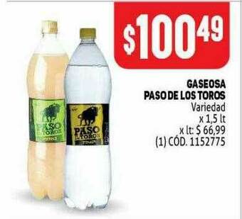 Makro Gaseosa Paso De Los Toros oferta