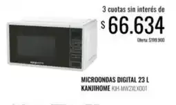Supermercados Tadicor Microondas digital 23 l kjh-mw2xlxdo1 oferta