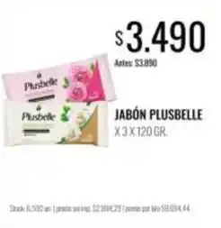 Supermercados Tadicor Plusbelle - jabón oferta