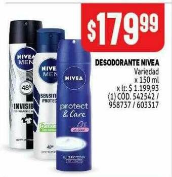 Makro Desodorante Nivea oferta