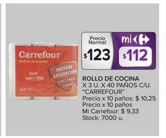 Carrefour Market Rollo De Cocina oferta