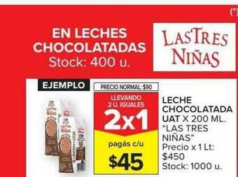 Carrefour Market Leche Chocolatada Uat oferta