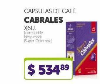 La Gallega Supermercados Capsulas De Café Cabrales oferta