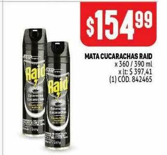 Makro Mata Cucarachas Raid oferta