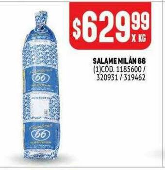 Makro Salame Milán 66 oferta