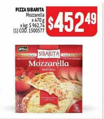 Makro Pizza Sibarita Mozzarella oferta