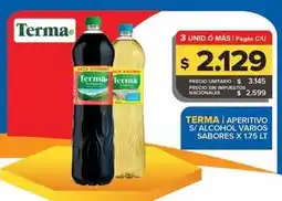 Carrefour Maxi Terma - aperitivo sin alcohol oferta