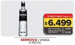 Carrefour Maxi Sernova - vodka oferta