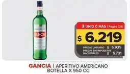Carrefour Maxi Gancia - aperitivo americano oferta
