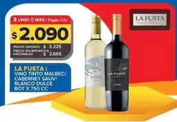 Carrefour Maxi La fusta - vinto tinto malbec oferta