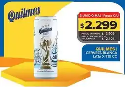 Carrefour Maxi Quilmes - cerveza blanca oferta