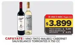 Carrefour Maxi Cafayate - vinto tinto malbec oferta