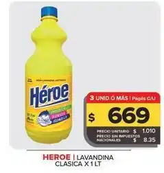 Carrefour Maxi Heroe - lavandina clásica oferta