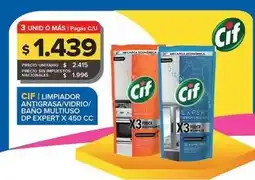 Carrefour Maxi Cif - limpiador antigrasa/vidrio/bano multiuso dp expert oferta