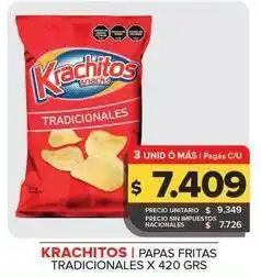 Carrefour Maxi Krachitos - papas fritas tradicionales oferta