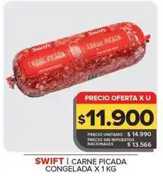 Carrefour Maxi Swift - carne picada congelada oferta