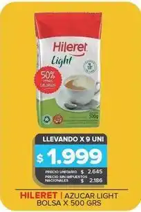 Carrefour Maxi Hileret - azucar light oferta