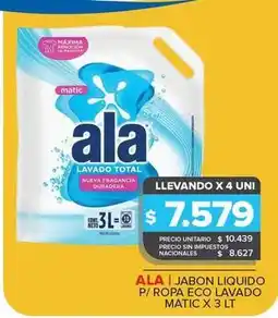Carrefour Maxi Ala - jabón líquido para ropa eco lavado oferta