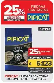 Carrefour Maxi Pipicat - piedras sanitarias aglomerante ultra oferta