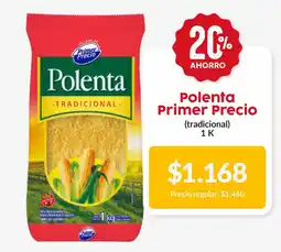 Supermercados Aiello Primer precio polenta tradicional oferta