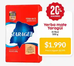 Supermercados Aiello Taragüi yerba mate oferta