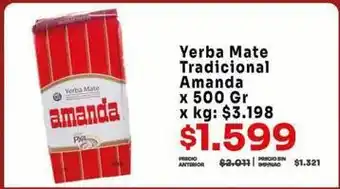 Amanda - yerba mate tradicional