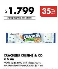 Disco Crackers oferta
