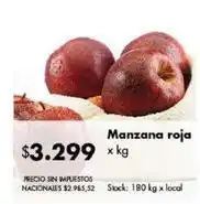 Disco Manzana roja oferta