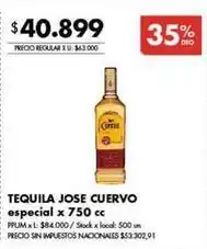 Disco Tequila jose cuervo especial oferta