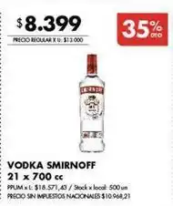 Disco Smirnoff - vodka oferta