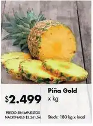 Disco Piña gold oferta