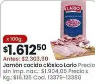 Coto Lario - jamón cocido clásico oferta
