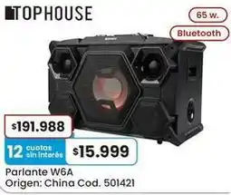Coto Top house - parlante w6a cod. 501421 oferta