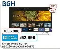 Coto Bgh - smart tv led 50 4k b5026ug6g cod. 624975 oferta