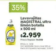 Jumbo Magistral - lavavajillas ultra limón botella oferta