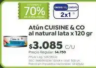 Jumbo Atún al natural lata oferta