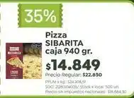 Jumbo Sibarita - pizza siba rita caja oferta