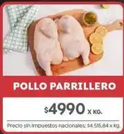 Jumbo Pollo parrillero oferta