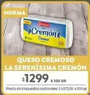 Jumbo La serenísima - queso cremoso oferta