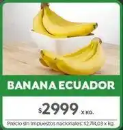 Jumbo Banana ecuador oferta