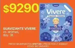 Supermercados Vea Vivere - suavizante oferta