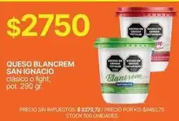 Supermercados Vea San ignacio - queso blancrem oferta